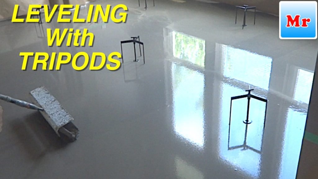 Screed Leveling Tripods (12Pack Bulk) Hardwood Floor Installation Tips